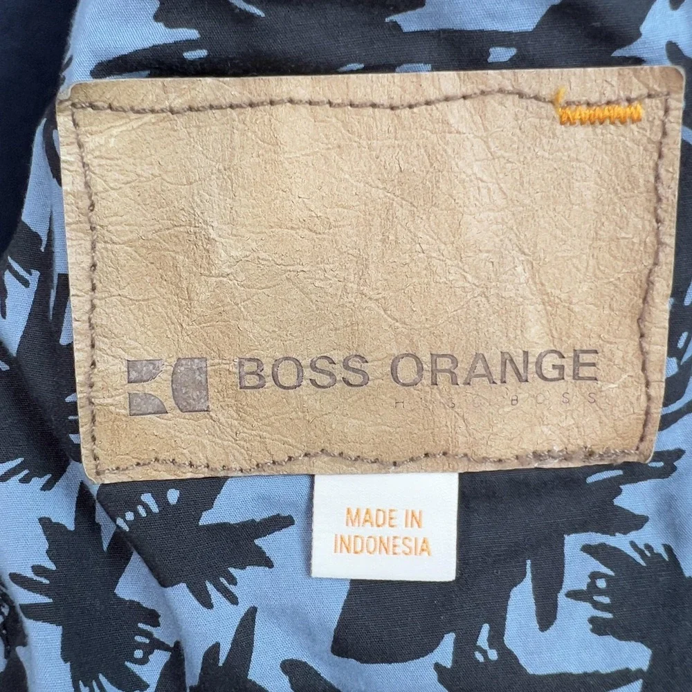 Hugo Boss Boss Orange Sport Coat Men 40 Black Utility Patch Pocket Jacket Blazer